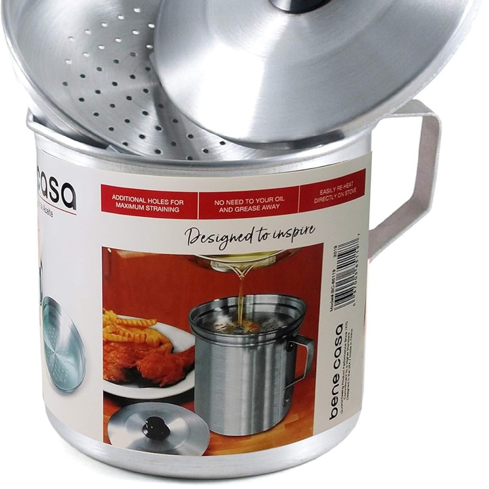 Silver Stainless Steel Kitchen Colander for Food Storage